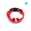 LED Glowing Dog Collar – USB Rechargeable Light-Up Pet Collar (Red) Tailooo