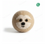 Brown sloth—Safe & Durable Play Balls Natural Wool Felt Balls for Dog(3 Pieces)