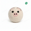 Pink pig——Safe & Durable Play Balls Natural Wool Felt Balls for Dog(3 Pieces)