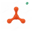 Orange Non-Slip Dog Chew Training Toy