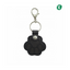 Leather Pet Hair Keepsake Keychain(Black)