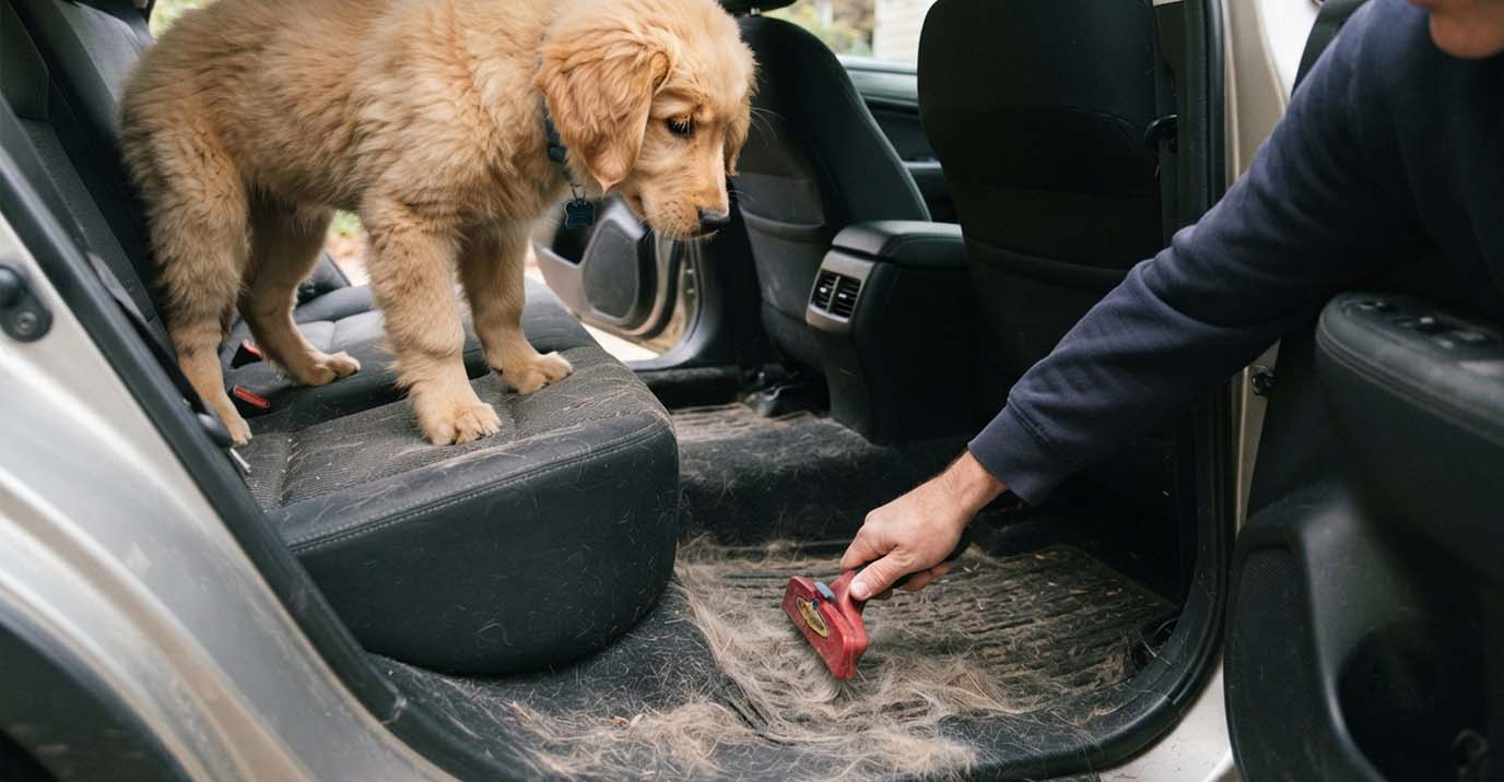 How to Get Dog Hair Out of Car Carpet: What Actually Works