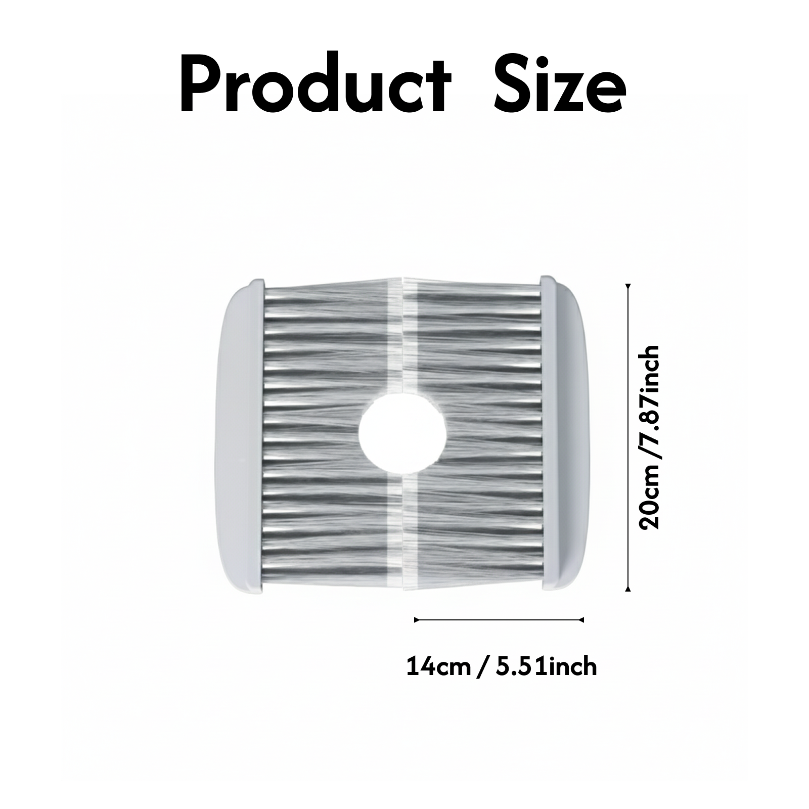 Automatic cleaning cat door brush for litter box entrance