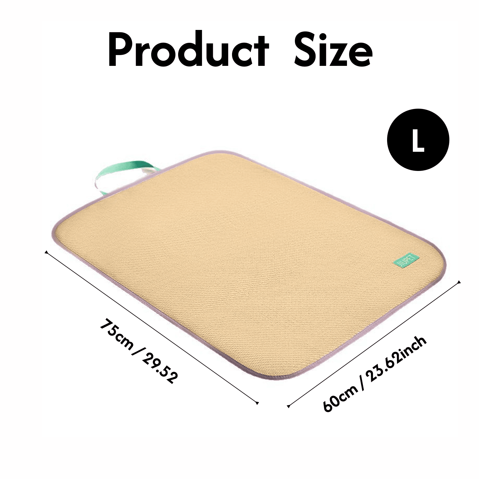 Cooling Rattan Pet Mat for All Seasons – Breathable, Durable & Perfect for Dogs and Cats