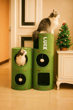 Space Saving Multi Level Cat Condo Tower