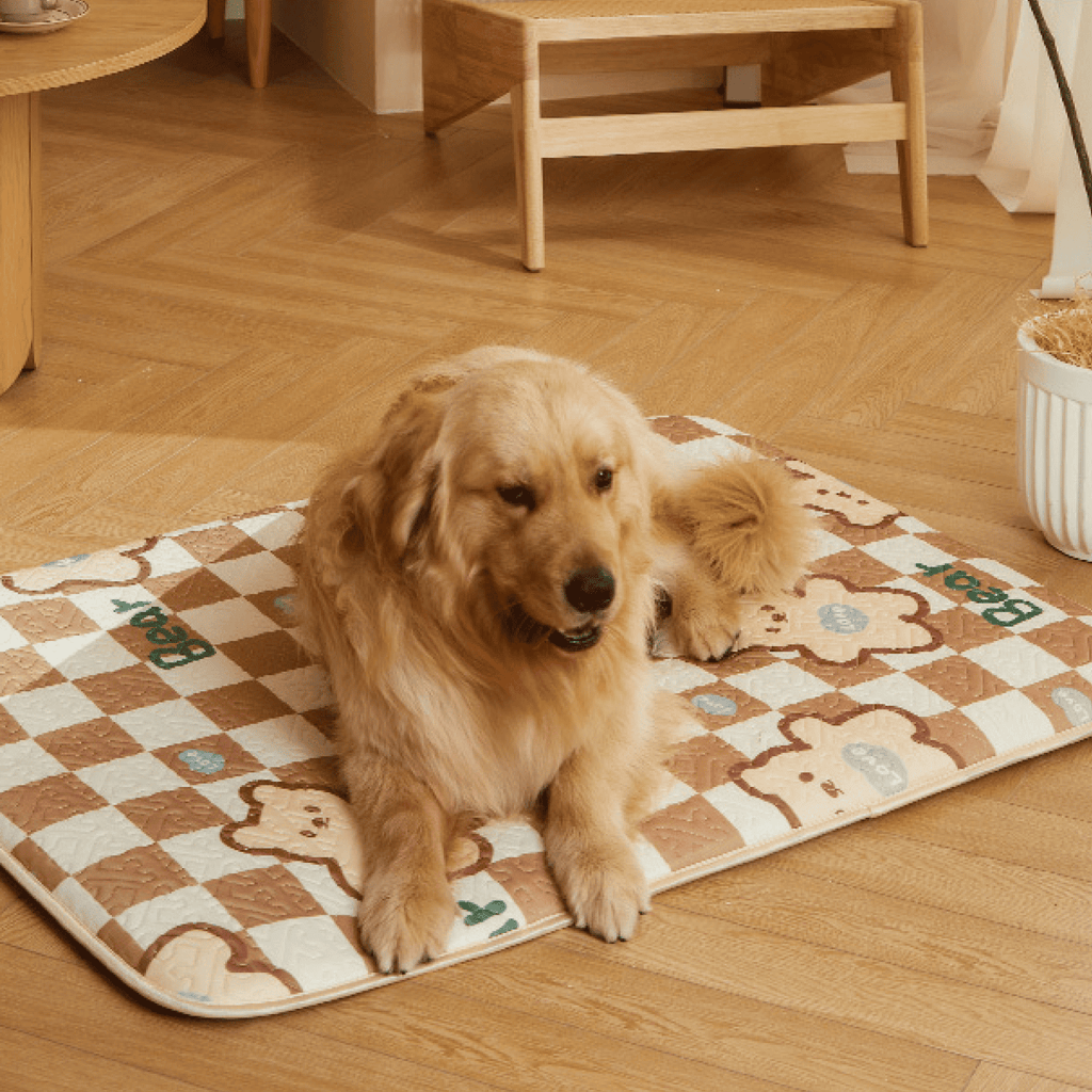 All-Season Cooling Pet Mat with Non-Slip Bottom