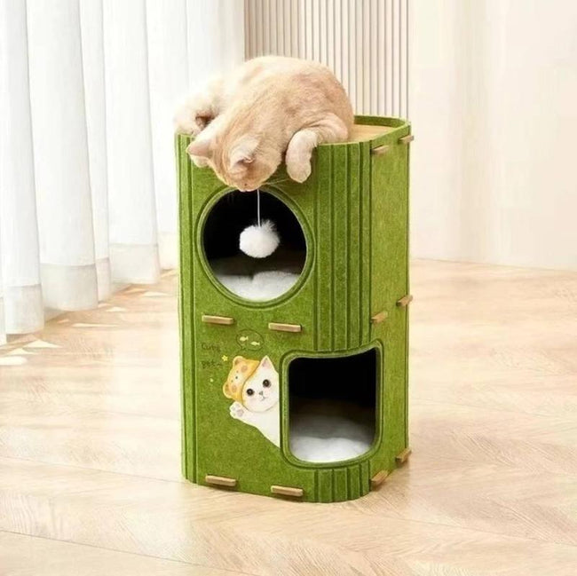 Space Saving Multi Level Cat Condo Tower Main Image