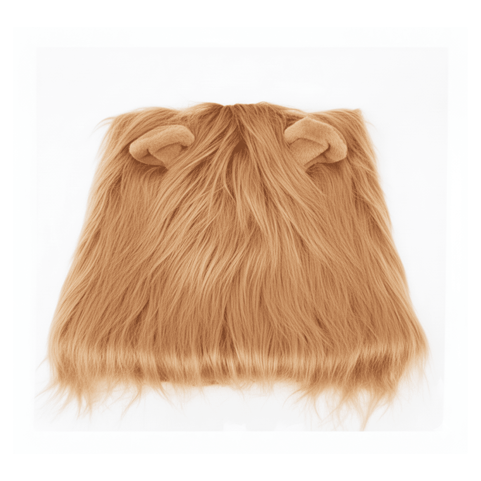 Lion Mane Dog Costume – Realistic Pet Wig for Dogs & Cats