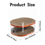 Double-Layer Transparent Tunnel Cat Bed