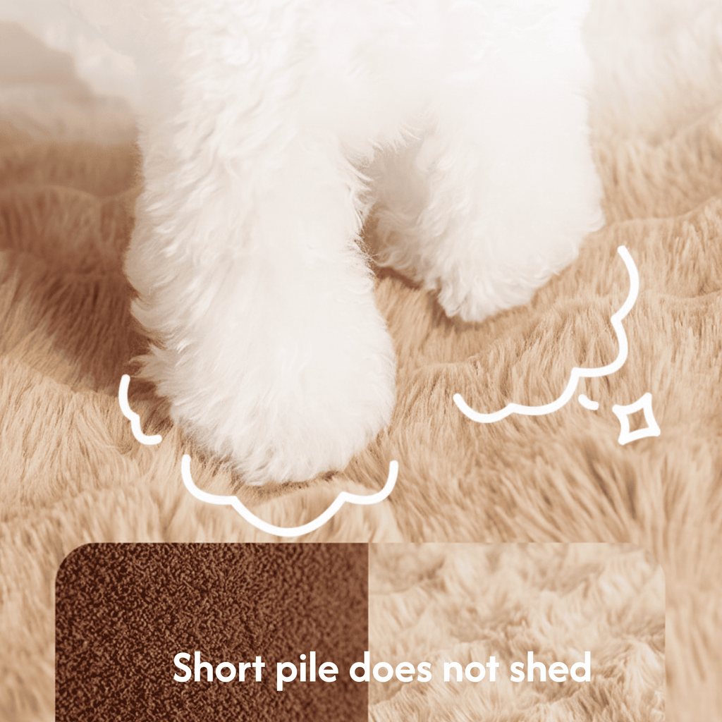 Cozy Plush Nest Dachshund-Shaped Washable dog Bed