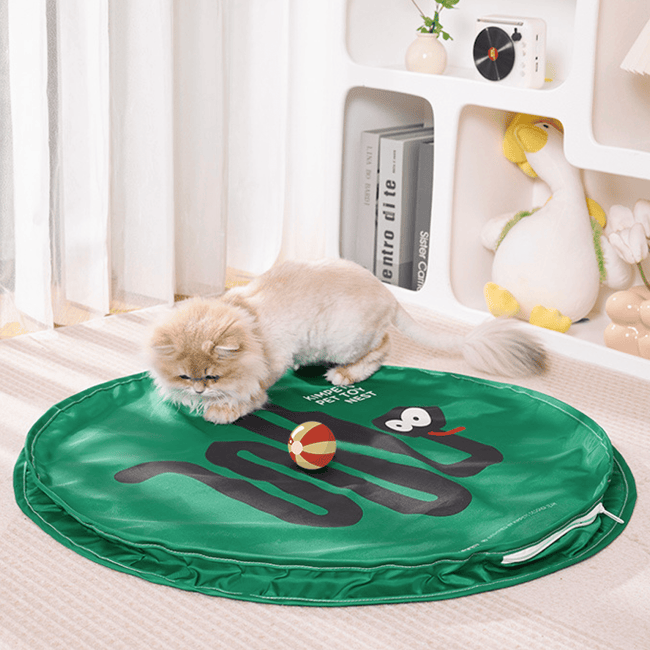 Interactive Self-Play Enclosed Electric Cat Hunting Ball Toy Main Image