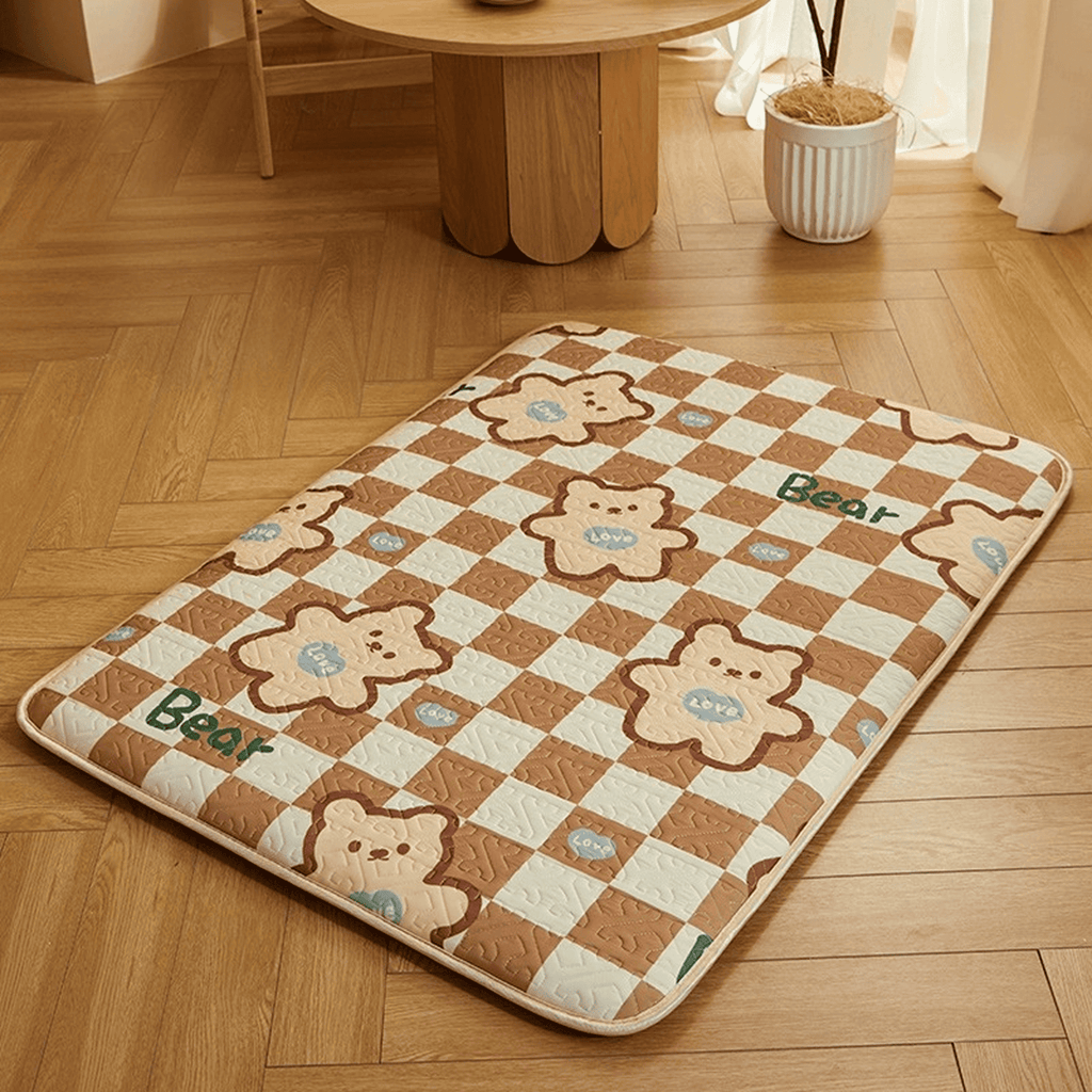All-Season Cooling Pet Mat with Non-Slip Bottom