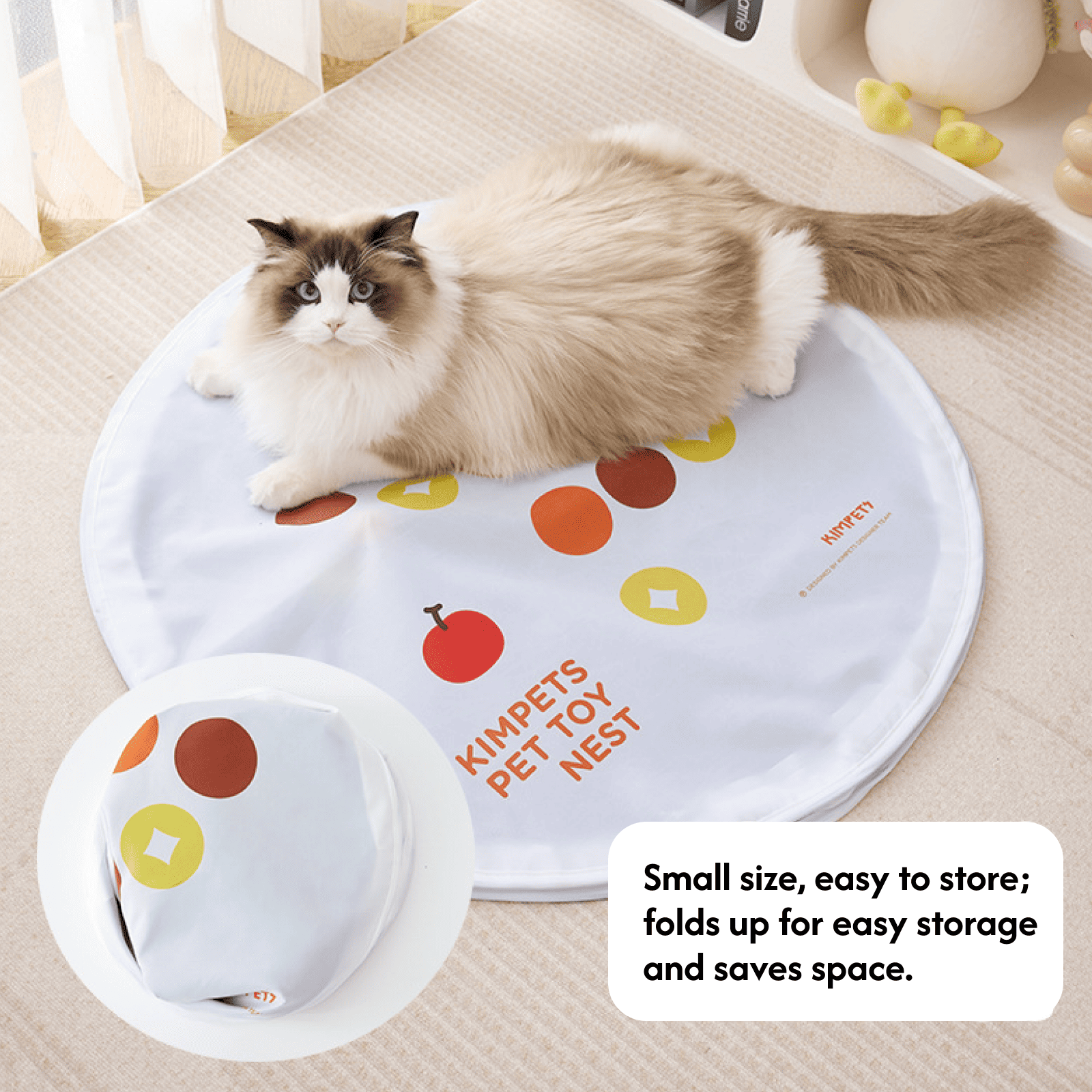 Interactive Self-Play Enclosed Electric Cat Hunting Ball Toy