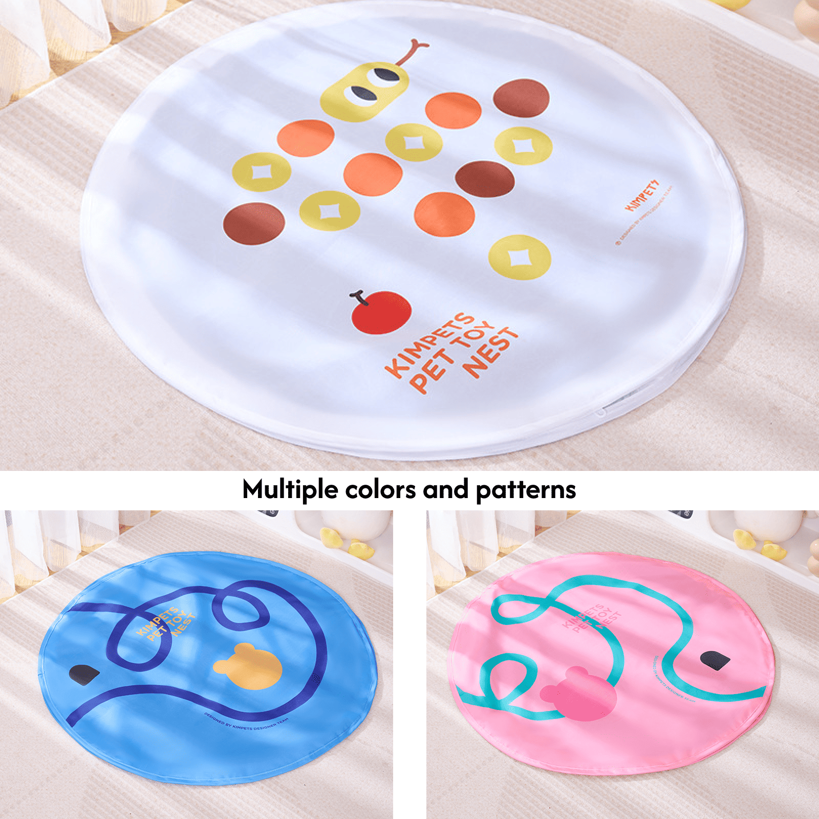 Interactive Self-Play Enclosed Electric Cat Hunting Ball Toy