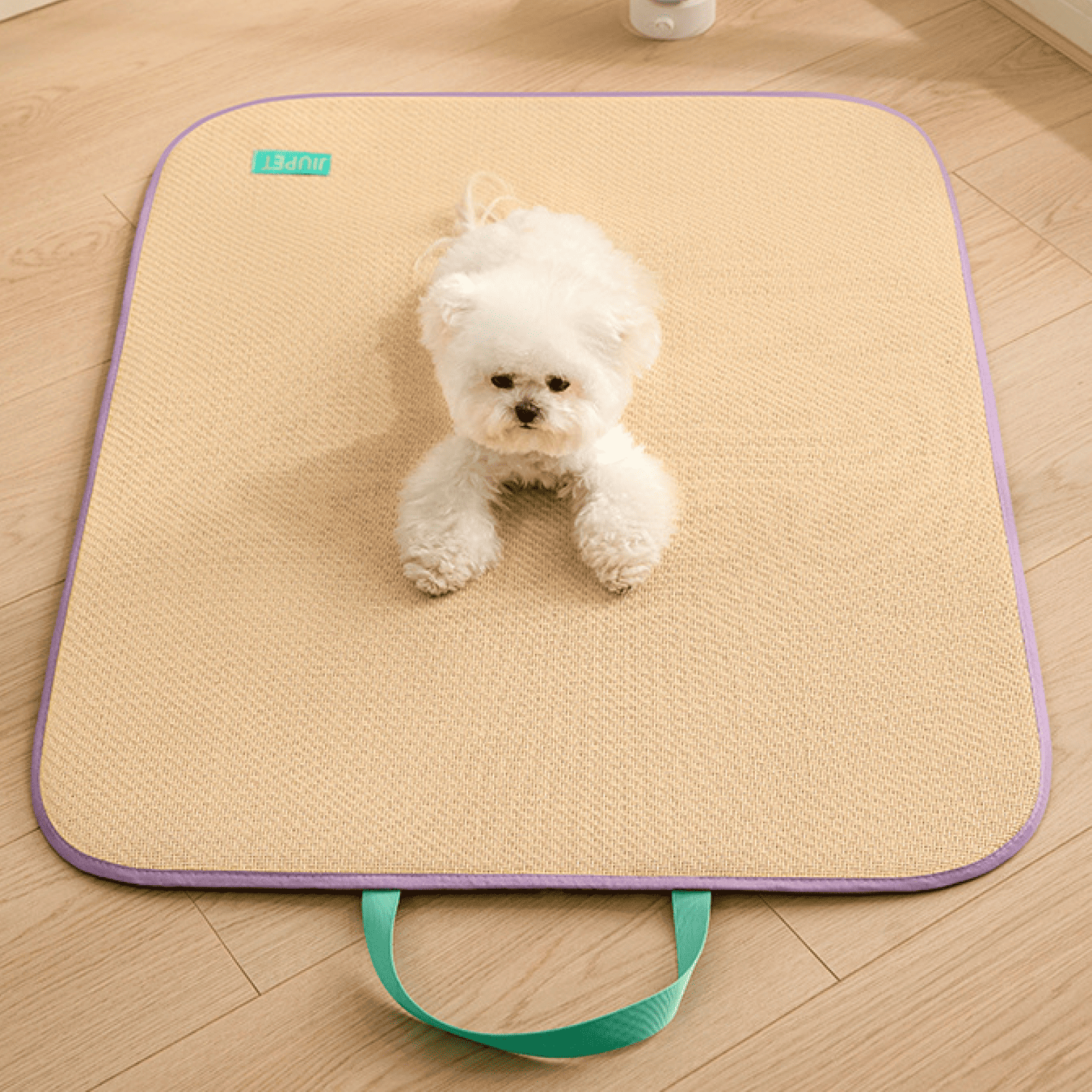 Cooling Rattan Pet Mat for All Seasons – Breathable, Durable & Perfect for Dogs and Cats