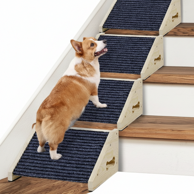 Wooden non-slip pet ramps suitable for cats and dogs Main Image