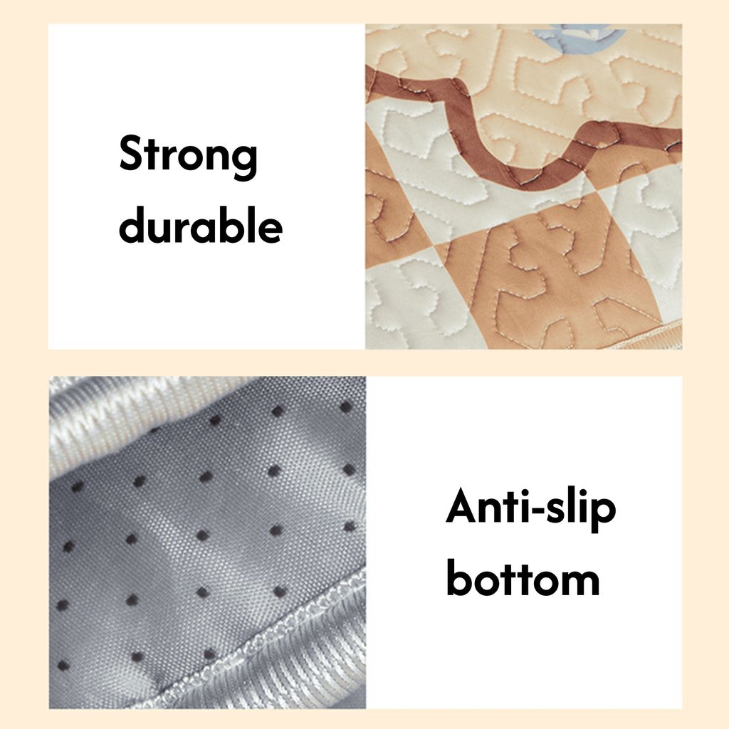 All-Season Cooling Pet Mat with Non-Slip Bottom