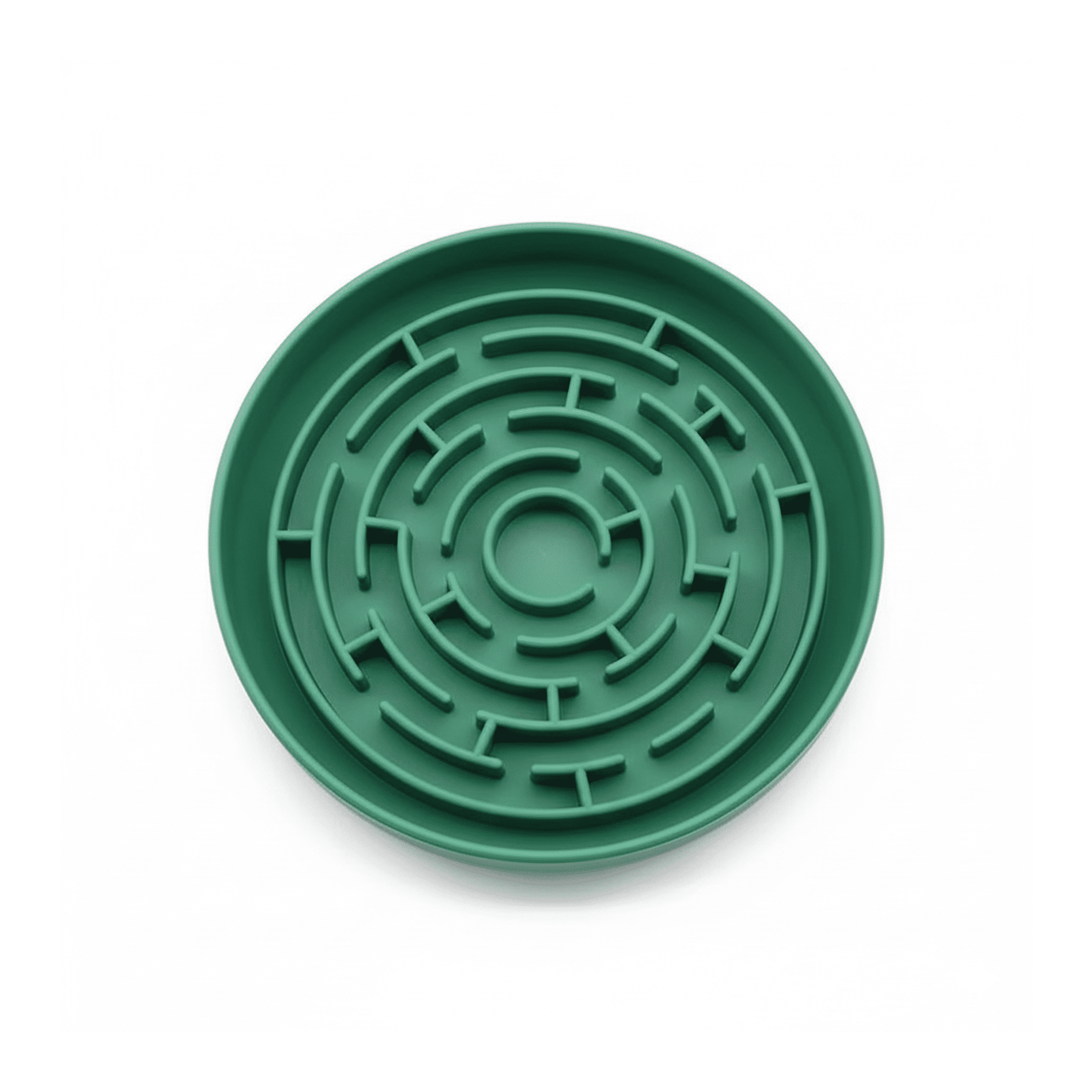 Non-Slip Maze Silicone Dog Slow Feeder Bowl