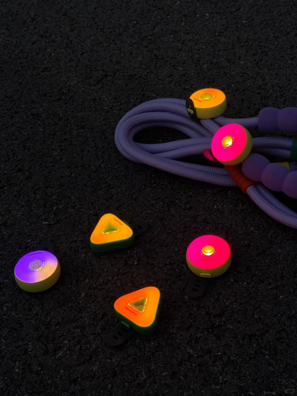 Rechargeable Waterproof Dog Lights for Night Walking