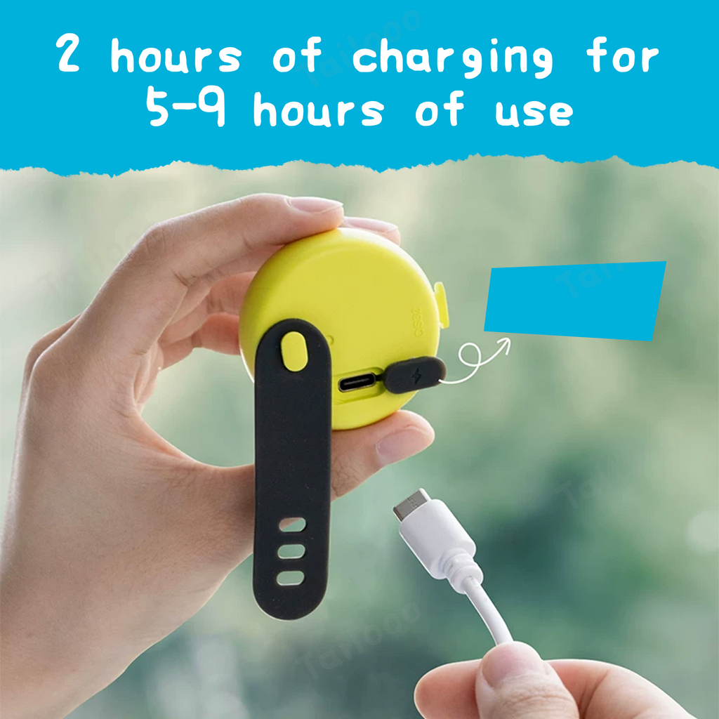 Triangular rechargeable waterproof dog walking lights