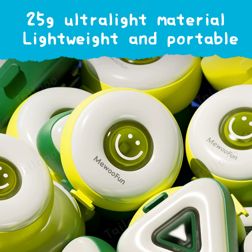 Triangular rechargeable waterproof dog walking lights