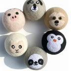 Safe & Durable Play Balls Natural Wool Felt Balls for Cats & Dogs