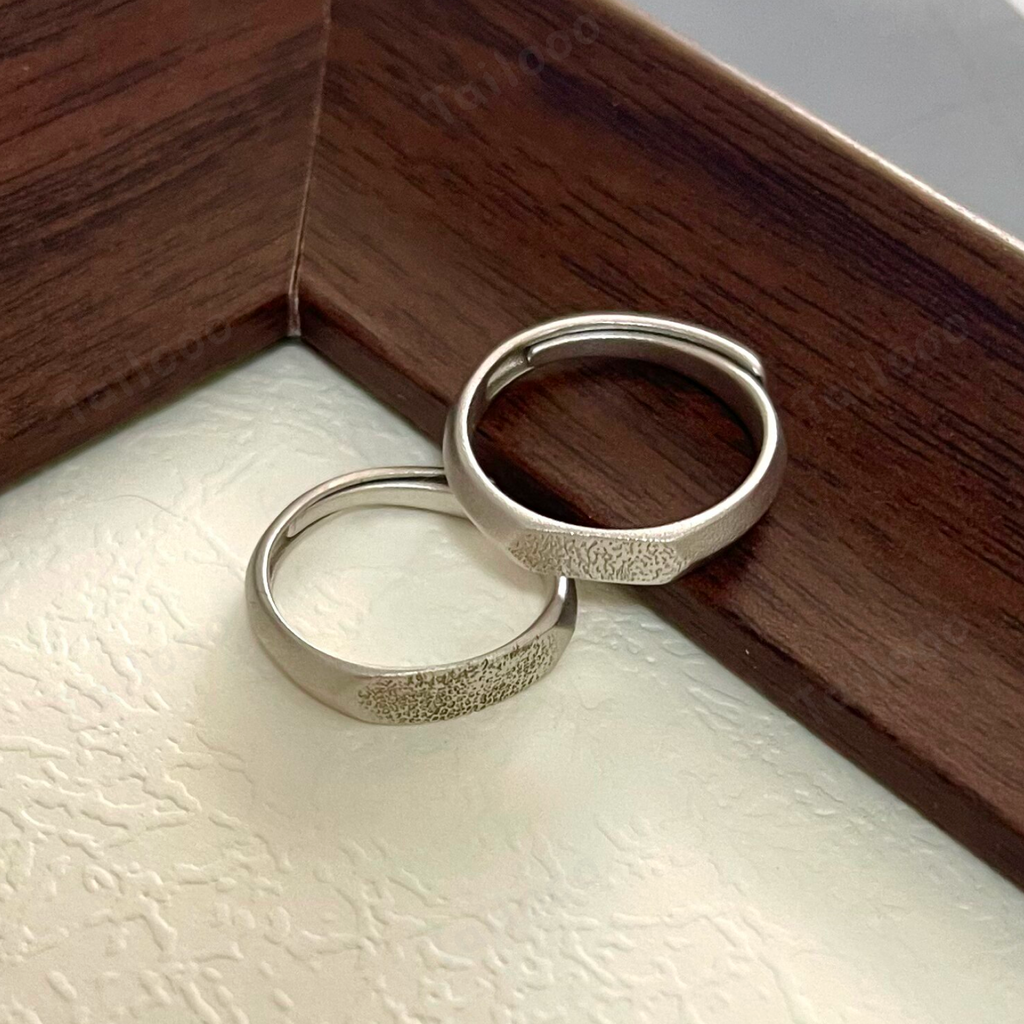 Personalized Pet Nose Print Ring – Custom Dog & Cat Memorial Jewelry