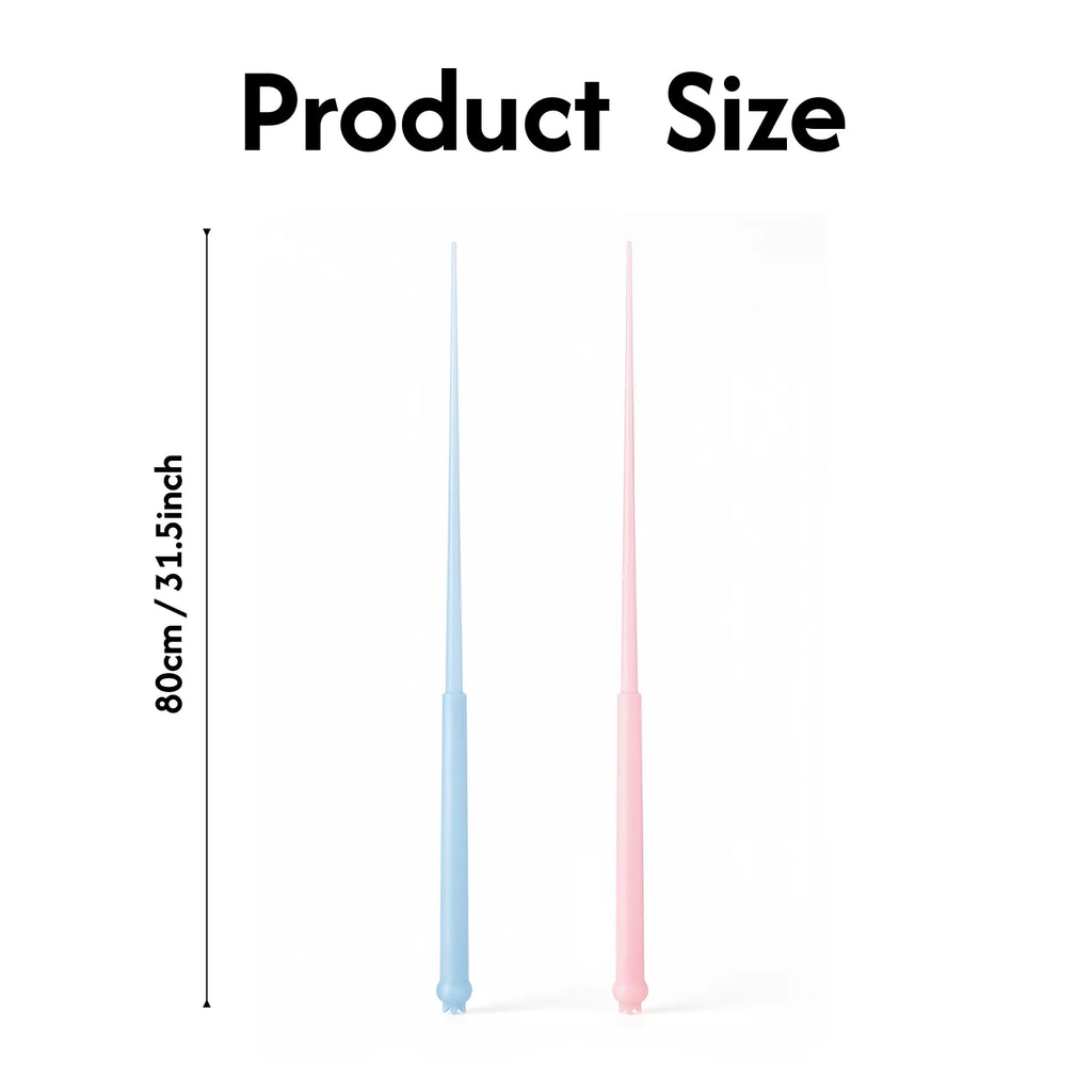 Durable Silicone Cat Wand Toy – Pink