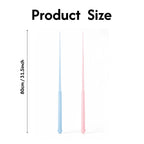 Durable Silicone Cat Wand Toy – Pink