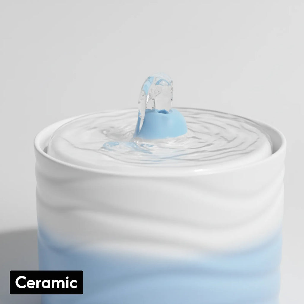 Automatic Ceramic Pet Water Fountain for Cat & Dog
