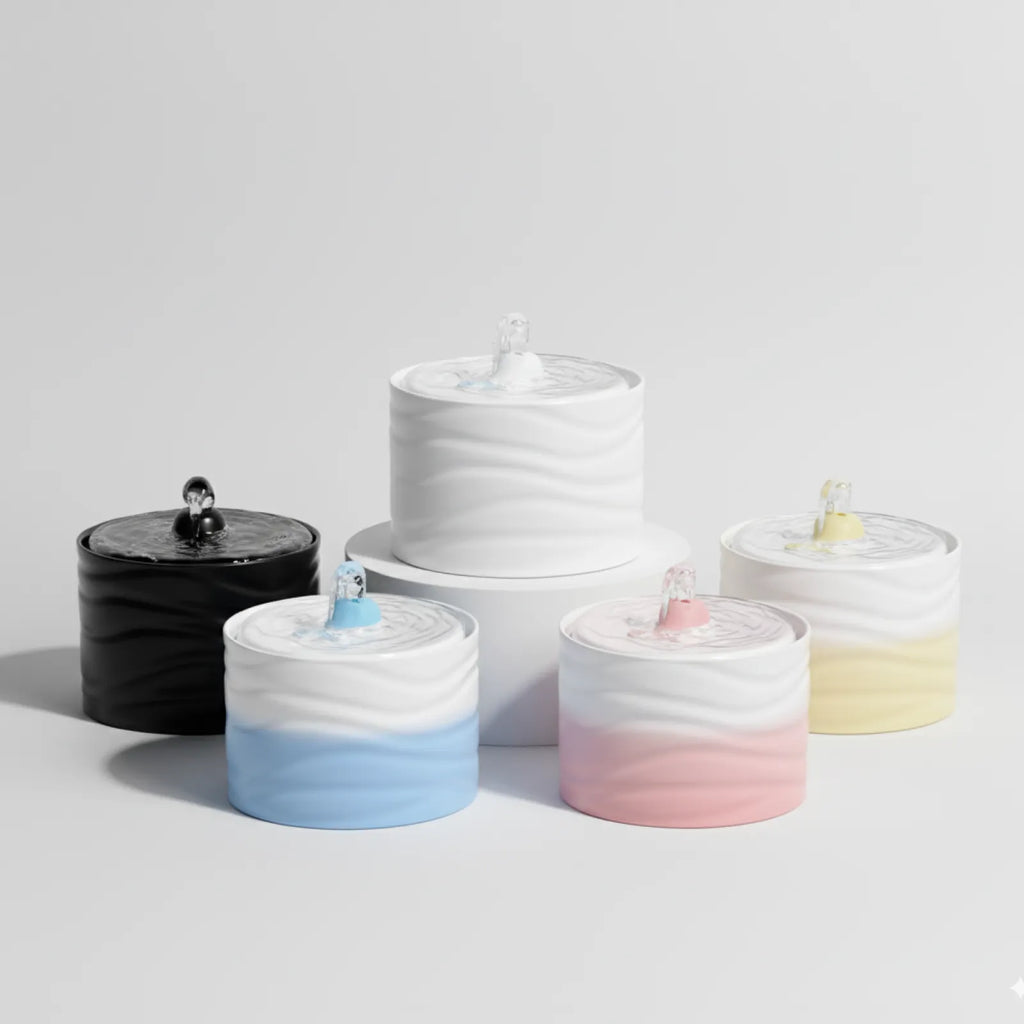 Automatic Ceramic Pet Water Fountain for Cat & Dog