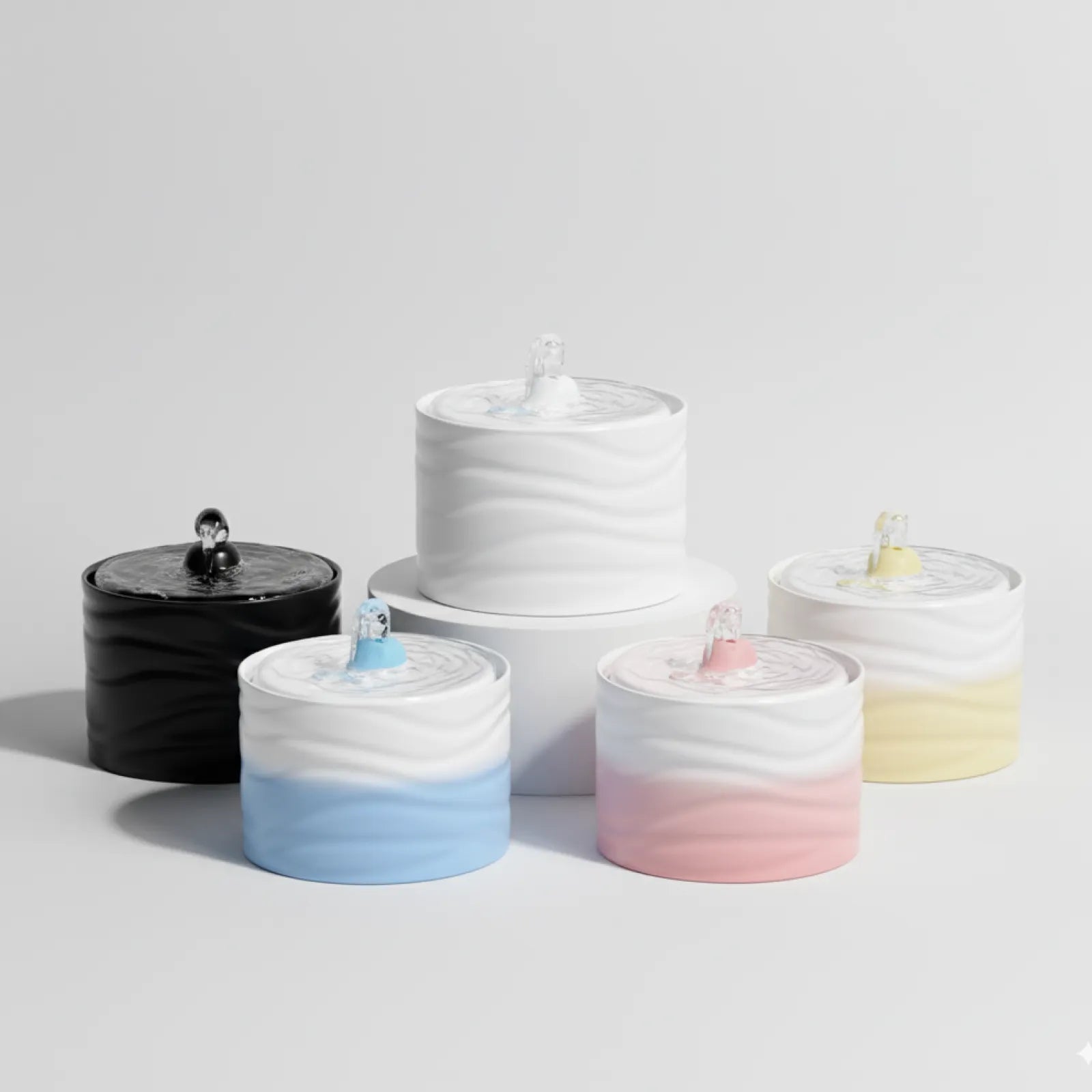 Automatic Ceramic Pet Water Fountain for Cat & Dog