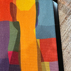 Wall-mounted, wear-resistant, non-shedding sisal cat scratching board