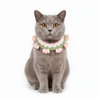 Handmade Cotton Crochet Pet Collar