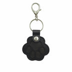 Leather Pet Hair Keepsake Keychain