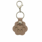 Leather Pet Hair Keepsake Keychain