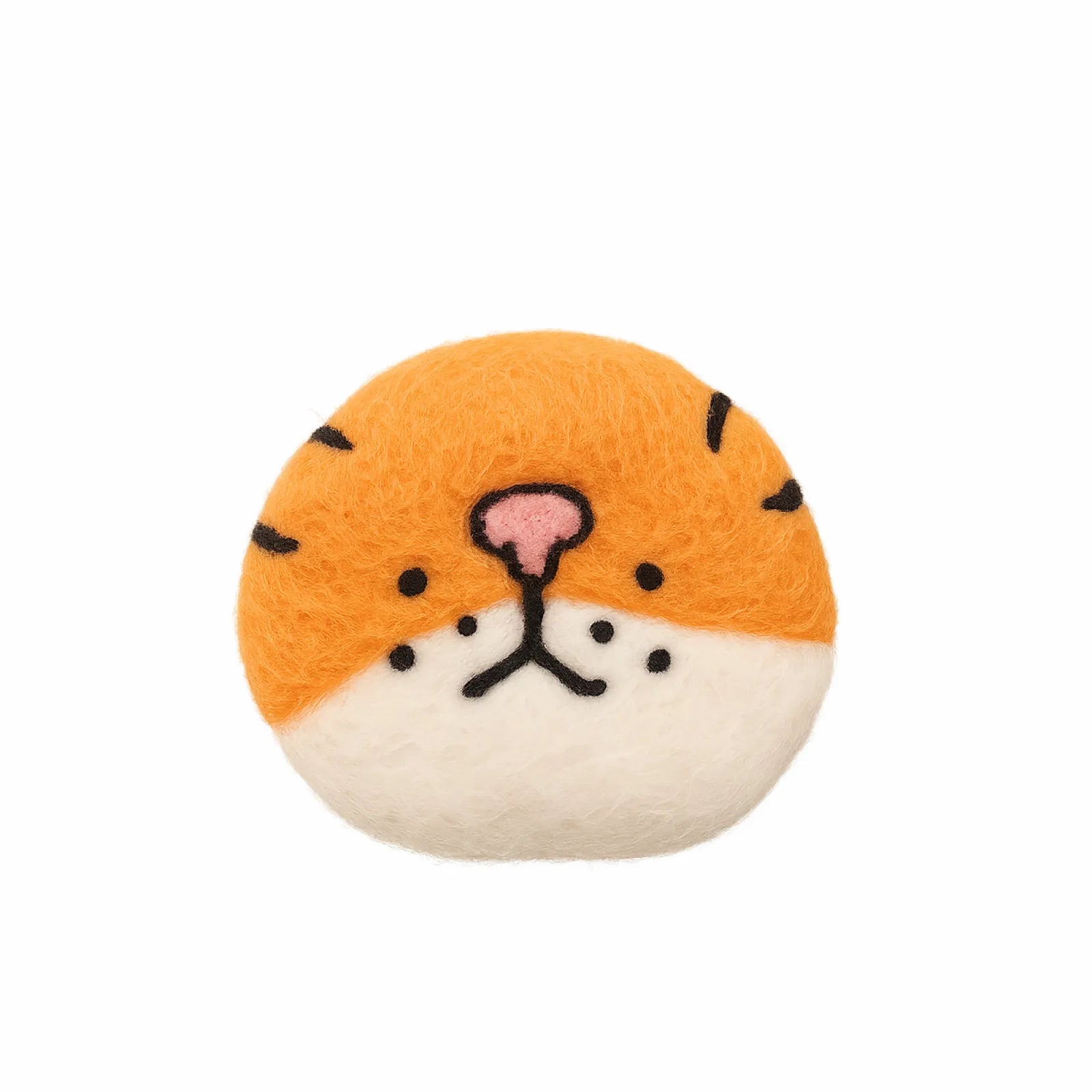 Felt Cat Whisker Keepsake Holder & Fridge Magnet – Handmade Pet Whisker Storage, Custom Cat Face Memorial Decoration