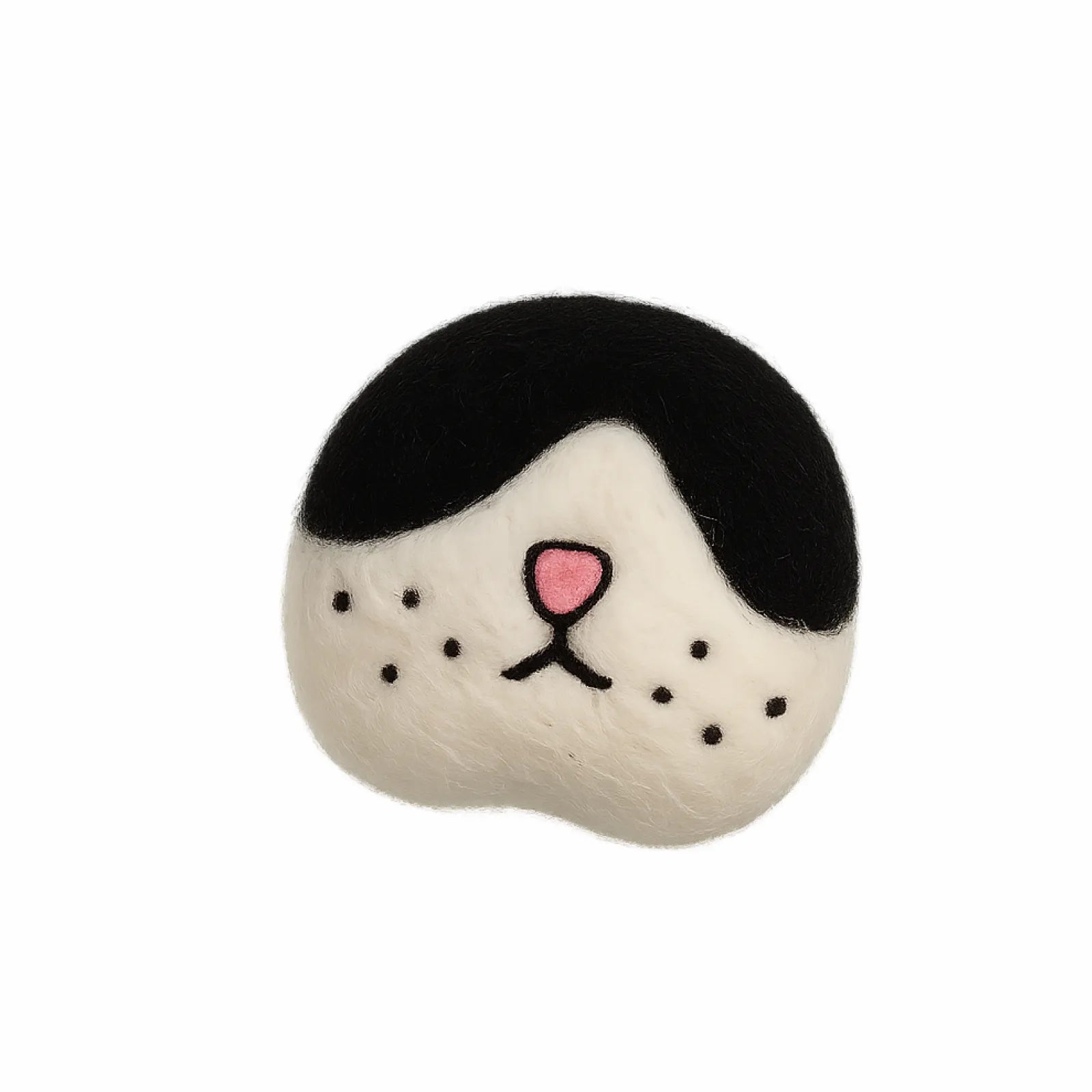 Felt Cat Whisker Keepsake Holder & Fridge Magnet – Handmade Pet Whisker Storage, Custom Cat Face Memorial Decoration