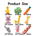 Handmade Natural Cotton Rope Chew Dog Toys
