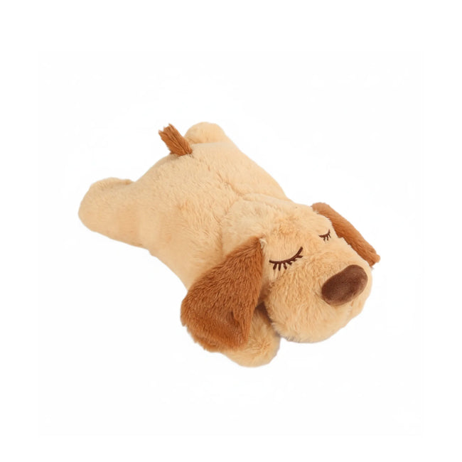 Smart Pet Anxiety Relief Dog Toy with Realistic Heartbeat & Heatable Warmth Hover Image