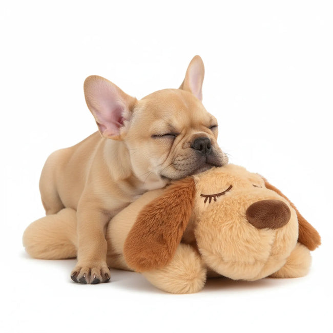 Smart Pet Anxiety Relief Dog Toy with Realistic Heartbeat & Heatable Warmth Main Image