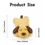 Smart Pet Anxiety Relief Dog Toy with Realistic Heartbeat & Heatable Warmth