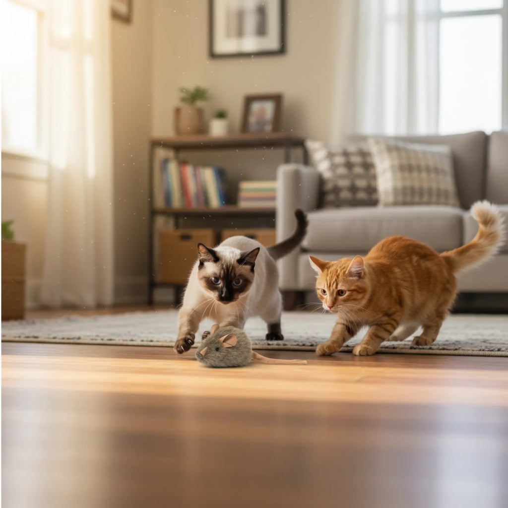 Durable and Fun Catnip Mouse  Cat Toy