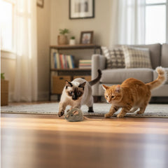 Durable & Engaging Catnip Mouse Toy – Relieve Boredom, Satisfy Instincts, Endless Fun for Pets!