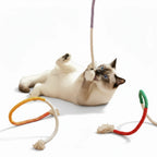 Natural Cotton Linen  Interactive Rop Cat Toys