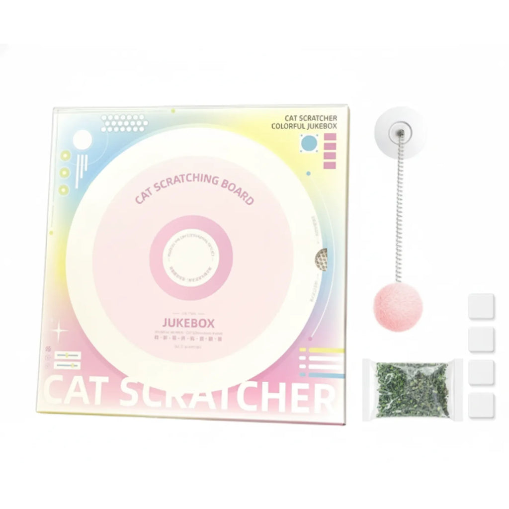Eco-friendly Vinyl Record Cat Scratching Board