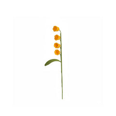 Handmade Crochet Lily of the Valley Cat Teaser Wand – Eco-Friendly Interactive Cat Toy & Home Décor (5 Colors)