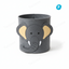 Elephant-Shaped Felt Cat & Dog Toy Box Storage Basket