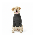 Striped Pet Turtleneck Outfit – Soft Everyday Wear for Dogs & Cats, Black/White