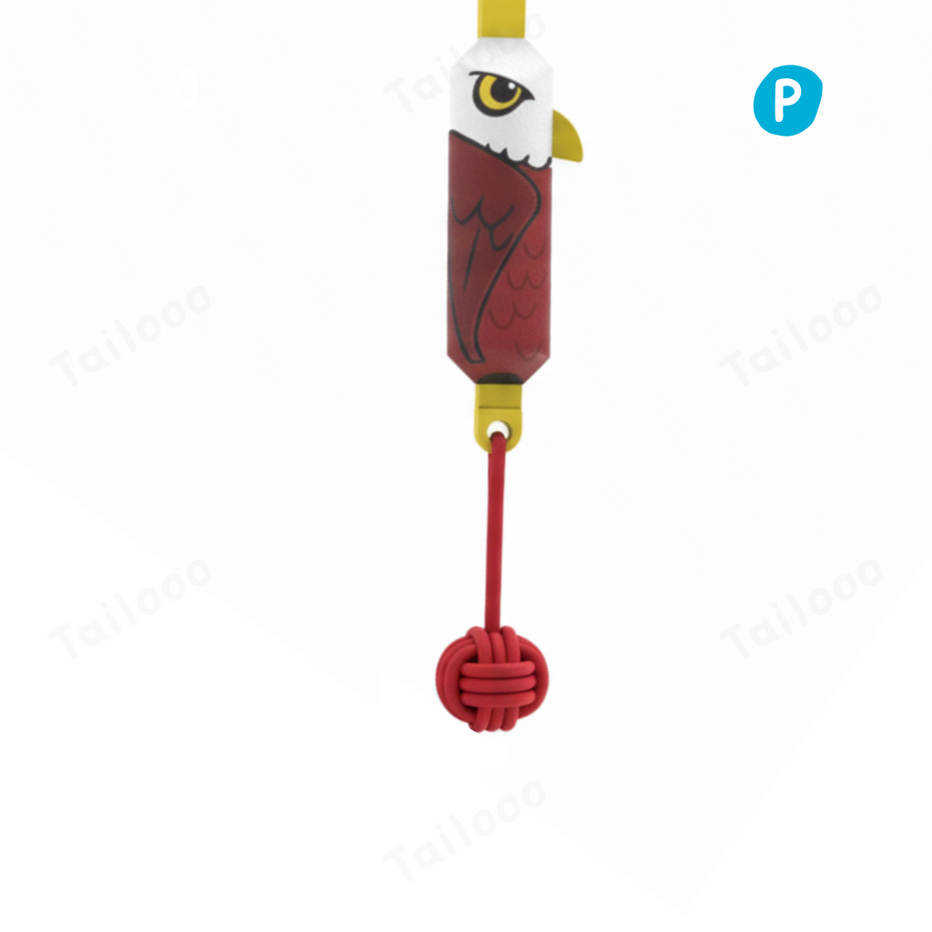 nteractive Squeaky Tug Rope Dog Toy